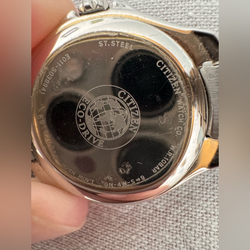 Citizen Eco Drive Silver and Pink Women's Watch - Picture 7 of 10